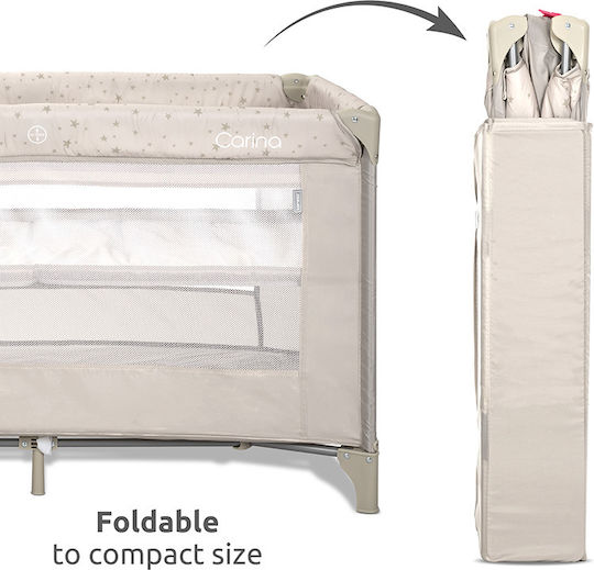 Lorelli Playpen 2 Levels with Mattress Pink