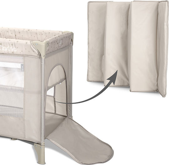 Lorelli Baby Playpen 2 Levels with Mattress Green 67x127cm