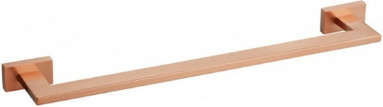 Bronze Art Single Wall-Mounted Bathroom Rail ​60x60cm Copper