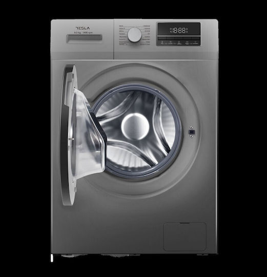 Tesla Waschmaschine 8kg 1400 Umdrehungen Silber WF81461TSGR