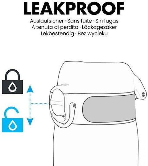 Ion8 Πλαστικό Παιδικό Παγούρι Slim 500ml