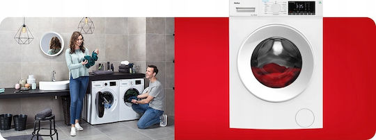 Amica Washing Machine 7kg with Steam Technology 1400 Rounds WA5S714ALiSH