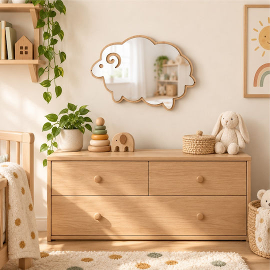 Decorațiuni De Perete Pentru Copii Oglindă Pentru Copii Cu Oaie Plexiglas Oglindă Argintie Pachet Cadou Pentru Băiat