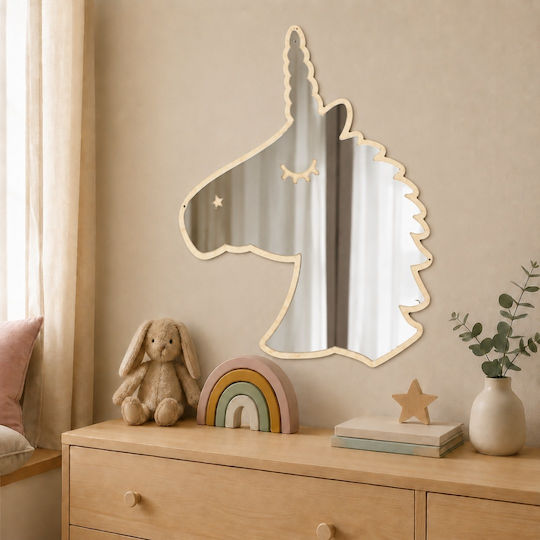 Caravelshop Kids Wall Decor Kids Mirror 50x46cm