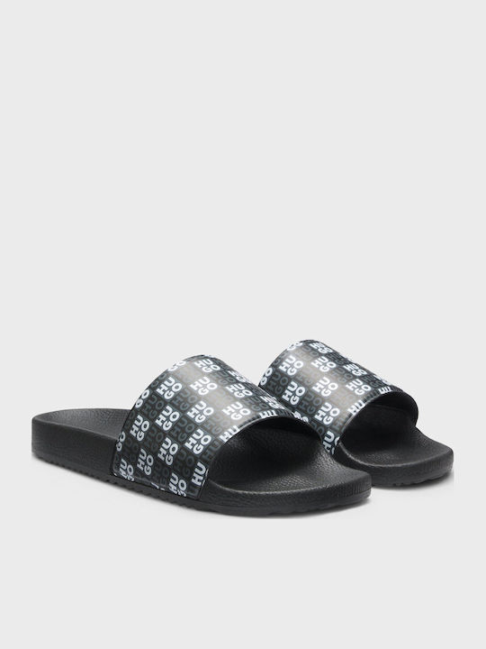 Herren Slides Anatomisch Schwarz