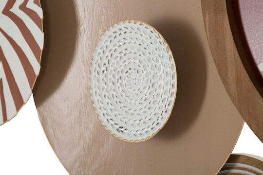 Tulup Ρολόι Τοίχου Μεταλλικό Μαύρο Ø127cm