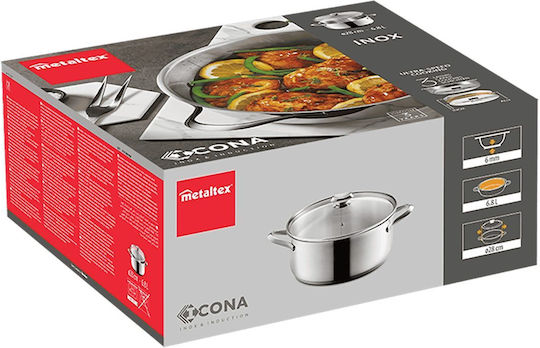 Metaltex Icona Βαθιά 6.8lt / 28cm Metaltex Icona Βαθιά 6.8lt / 28cm