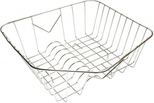 Sanitec No13 Abtropfkorb Inox Silber 37x33cm