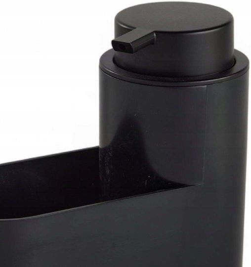 Today Küchenspender Kunststoff mit Schwammhalter Schwarz 300ml