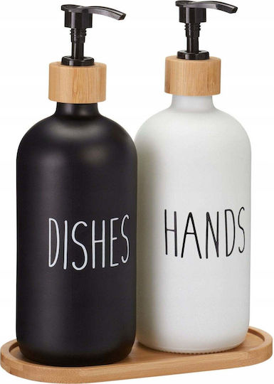 Home&Styling Collection Küchenspender aus Bamboo 500ml