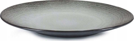 Revol Plate Shallow made of Porcelain Black 21.5cm