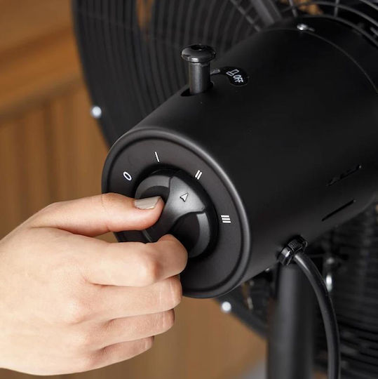 Taurus Ventilator Pe Piedestal 50W Diametru Ventilator 40cm Negru