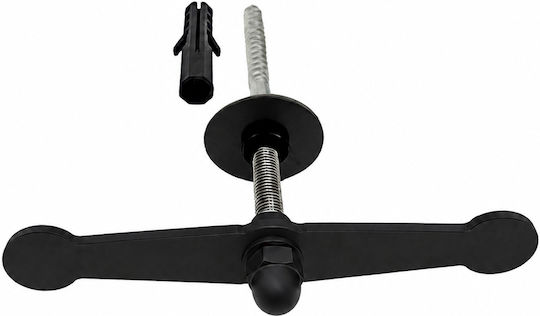 Edelstahl Schwarz Haltestange Länge 200mm 171-b020 Metalor