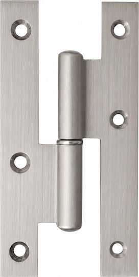 Γαλλικό Ορειχάλκινο N 100x56mm Ματ Νίκελ 100-8010 Metalor