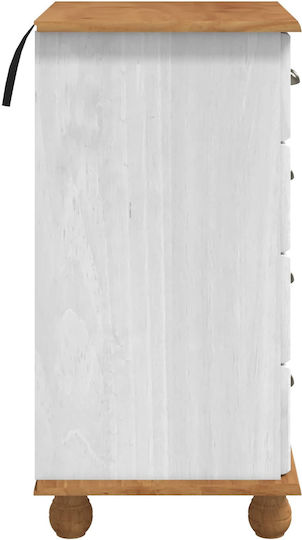 Συρταριέρα Κρεβατοκάμαρας White 45.8x40x79cm