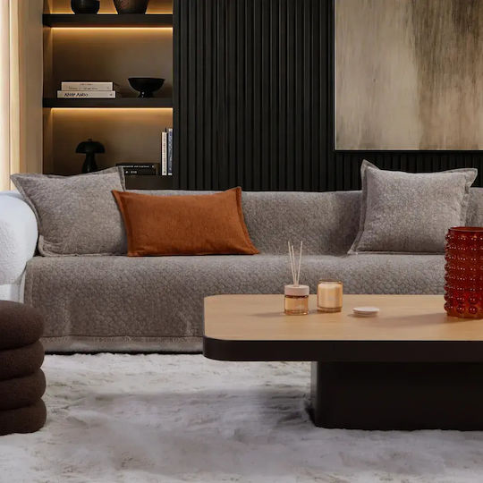 Nef-Nef Homeware Decore Покривка за фотьойл 170x180см Екрю
