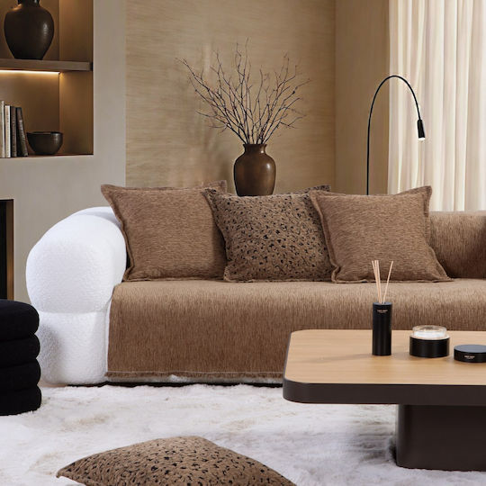 Nef-Nef Homeware Venezia Покривало за фотьойл 170x180см Екрю