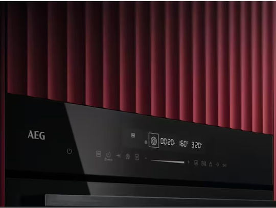 AEG 8000 CombiQuick Фурна Без Котлони 72л Ширина 59.5см Черен