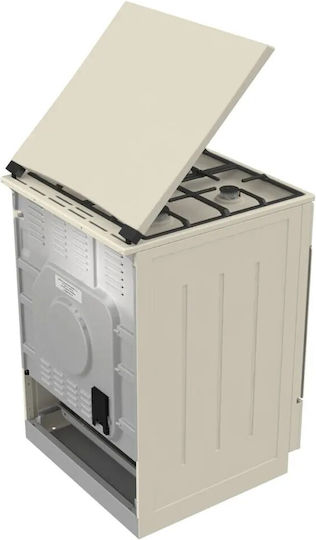 Gorenje Aragaz Gaz Lichid și Electricitate 71lt cu Plite Emailate P60cm Gorenje Gks6c71cli Kitchen