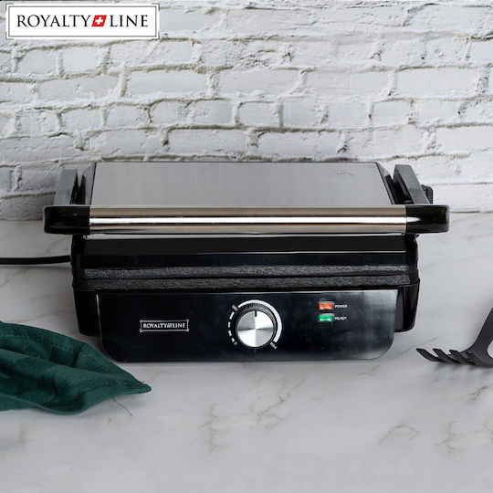 Royalty Line Τοστιέρα για 2 Τοστ 2000W Μαύρη