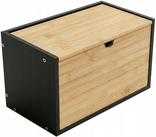 Lumarko Brotkasten aus Bambus Beiges 20x33x20cm
