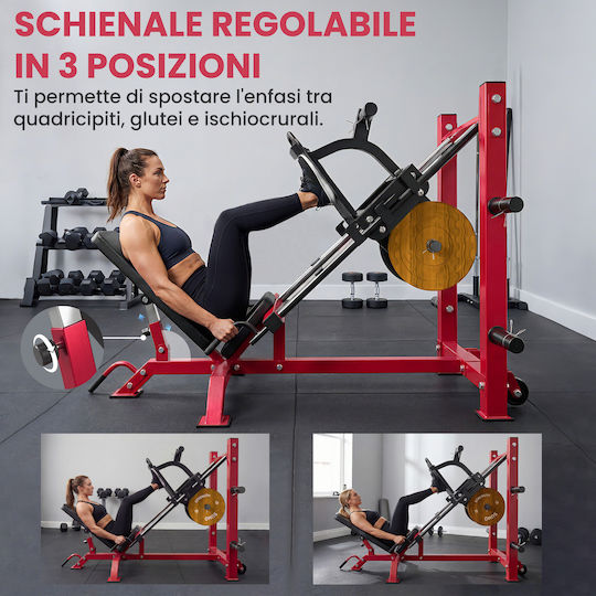Sportnow Beinpresse/Squat mit Gewichten 455kg