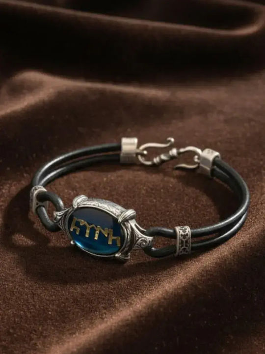 SteweHome Männliches Armband aus Leder