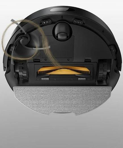 Dreame F20 Robot Vacuum Cleaner with Laser Mapping & 20000Pa Suction Power Black