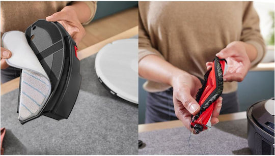 Bosch Spotless Robot Vacuum Cleaner with Laser Mapping and Suction Power 11000Pa White