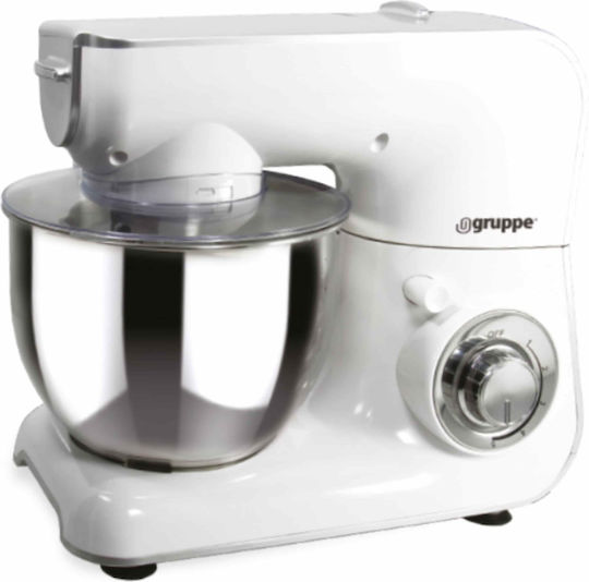 Gruppe Gruppe Kitchen Machine 1000W with Stainless Bowl 4L White