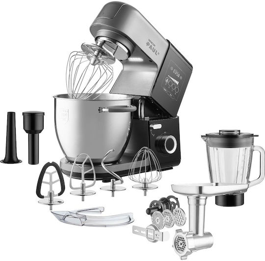 Sencor Κουζινομηχανή 1800W με Ανοξείδωτο Κάδο 6.7lt Inox