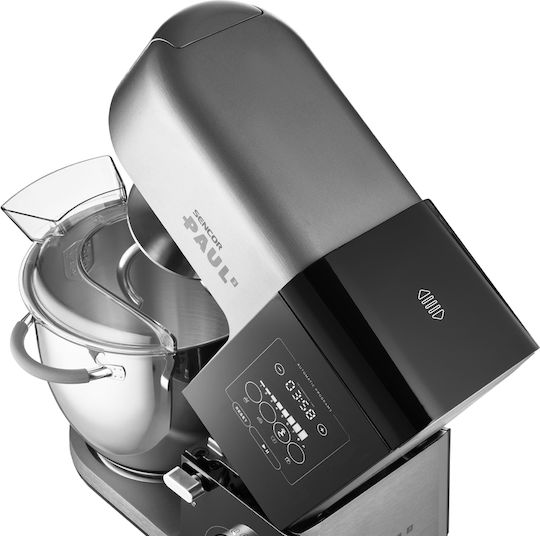 Sencor Κουζινομηχανή 1800W με Ανοξείδωτο Κάδο 6.7lt Inox