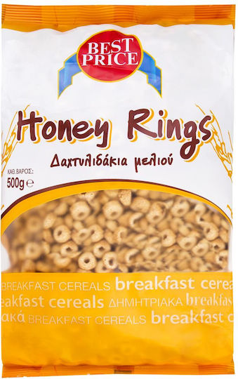 Best Price Δημητριακά Honey Rings Flakes 500gr