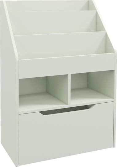 Bücherregal Boden Grün 60x29.9x90cm