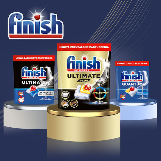 Finish Ultimate Plus 45 Κάψουλες Πλυντηρίου Πιάτων