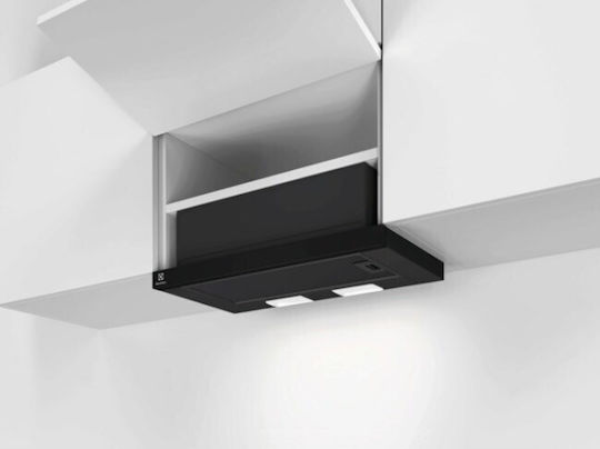 Electrolux Прибиращ се аспиратор 60cm Черен