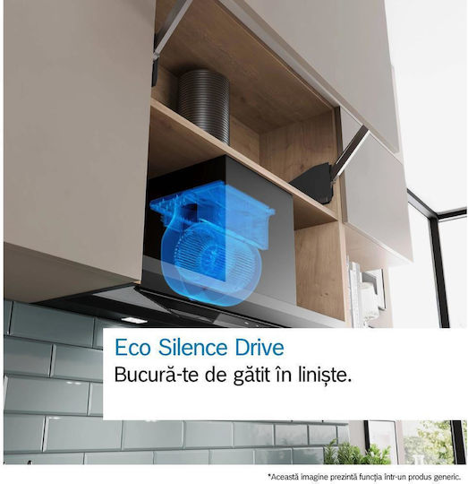 Bosch Μηχανισμός Απορρόφησης 80cm Μαύρος