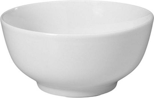 GTSA Serving Bowl Round made of Porcelain White with Diameter 12cm