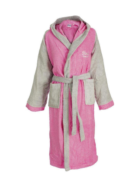 Dimcol 4020 Hooded Bathrobe Beige 450gr/m²