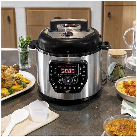 Cecotec Olla GM H 02032 Aragaz multifuncțional 1000W cu Capacitate 6lt Argint