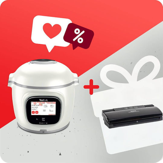 Tefal Cook4me Touch Pro Мултикукър 1600W с Капацитет 6лт