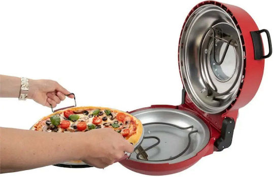 Clatronic PM 3787 Pizzabäcker 1200W Roter
