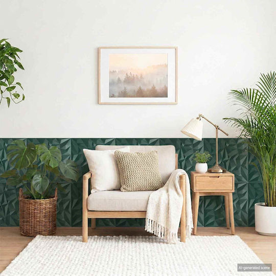 Vidaxl Wall Panels 48 Pieces Amethyst Green 50 X 50 Cm Polystyrene Xps Vidaxl Wall Panels 48 Pieces Amethyst Green 50 X 50 Cm Polystyrene Xps