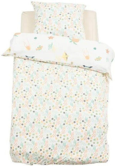 Set Kids Single Duvet Cover With Pillowcase Oceania 140x200cm