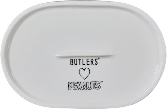 Butlers Weihnachtliches Tischgeschirr & Weihnachtlicher Schmuck Porzellan Weiß 14x10cm