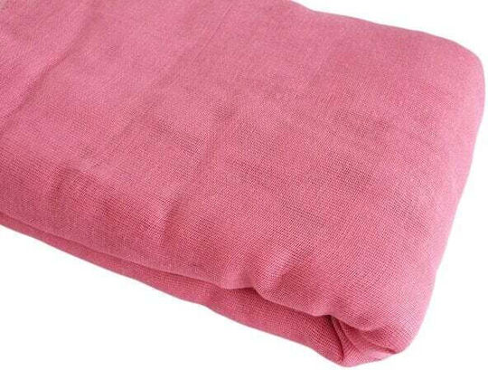 Gauze Fabric Simple 150x10m Rose