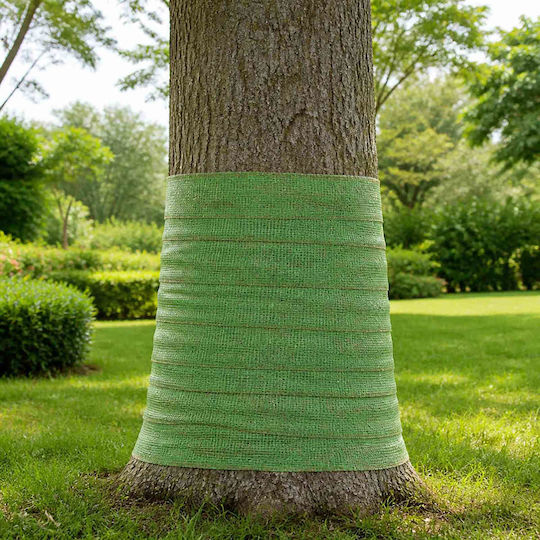 vidaXL Decorative Fabric 25x1500cm Green