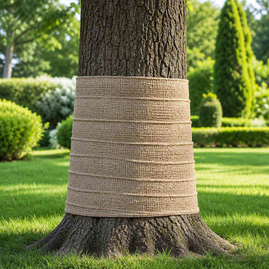 vidaXL Decoration Fabric Loneta 200x2500cm Natural