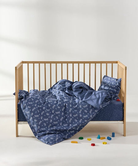 Kentia Set Baby Duvet Cover with Pillowcase Oriane 100x140cm