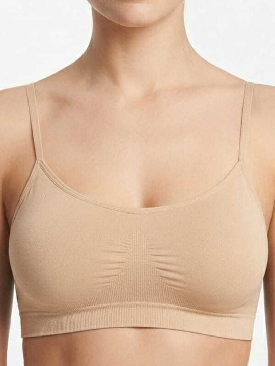 Damen Sport-BH Rosa mit Leichter Polsterung